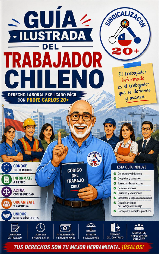 Portada Guía Ilustrada del Trabajador Chileno