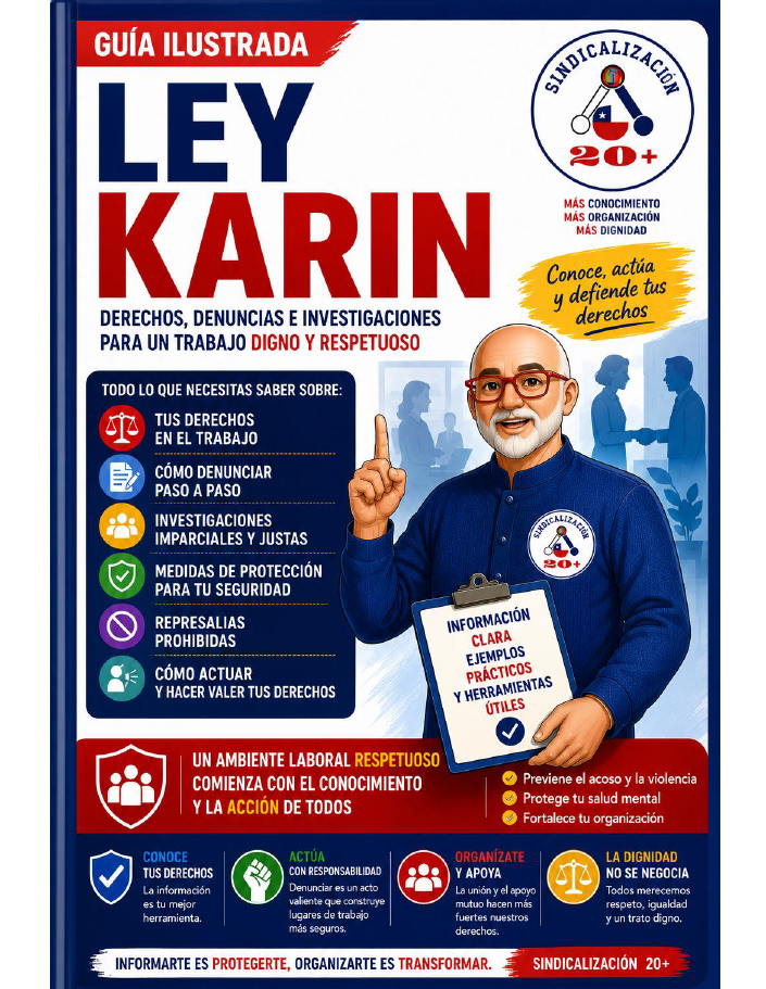 Portada Guía Ilustrada Ley Karin